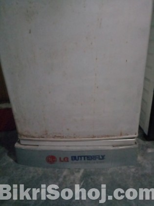 LG butterfly brand refrigerator 21cft silver